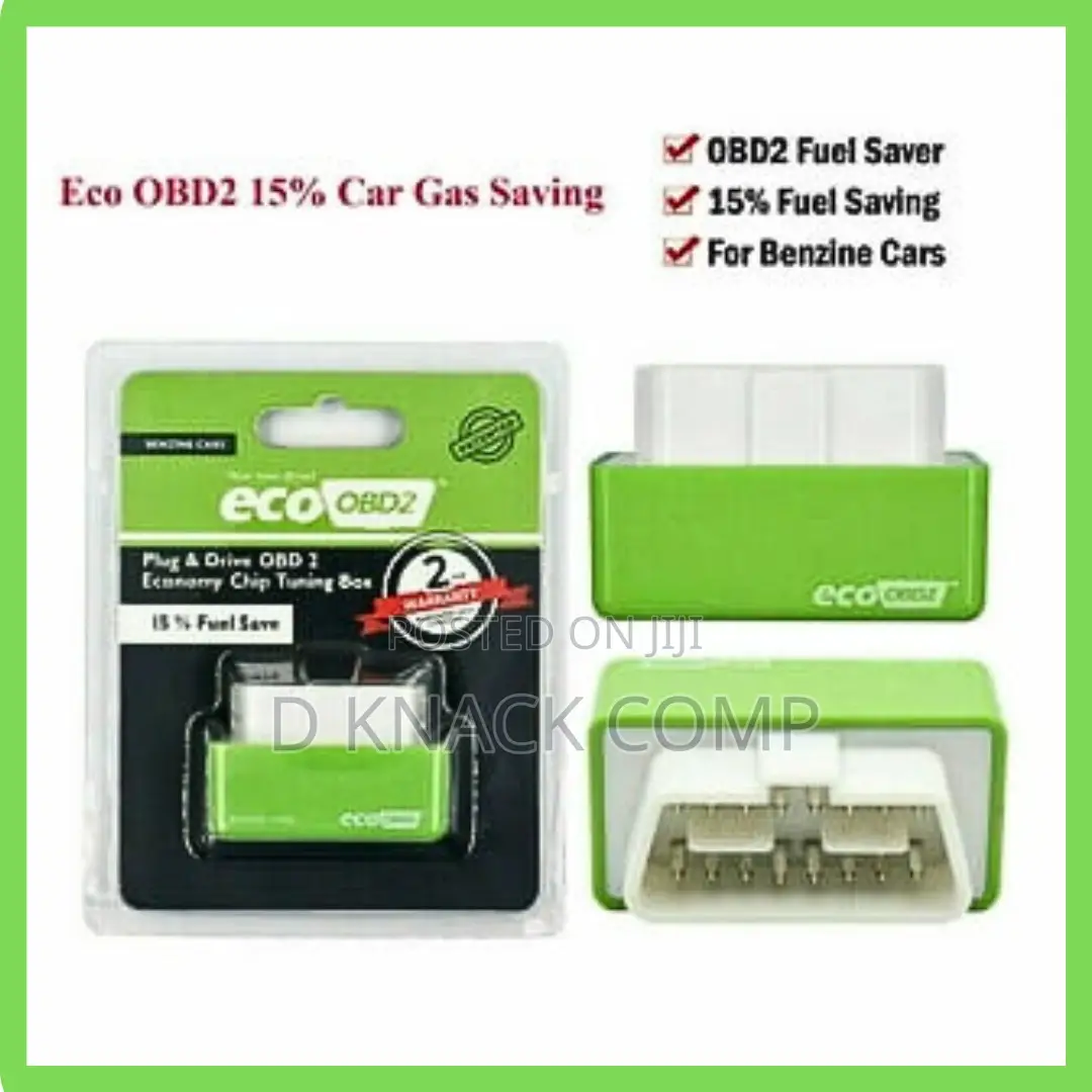 Plug and Play High Performance 15% Fuel Saver Obd Box Green