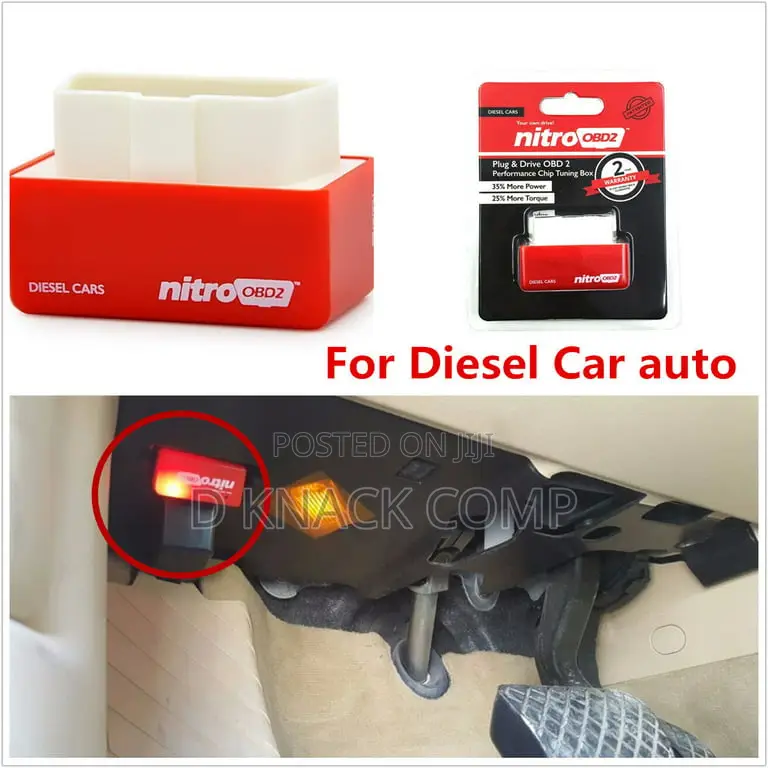 Nitro OBD2 Fuel Saver Tuning Box Chip for Diesel Car