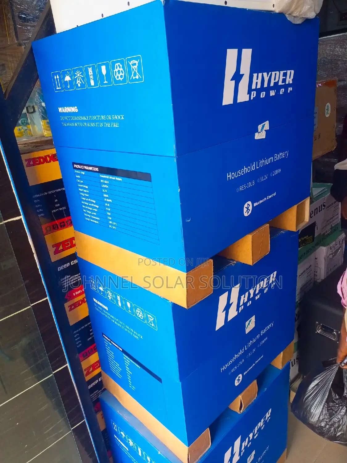 10kwh 48v Hyper Power Lithium Battery