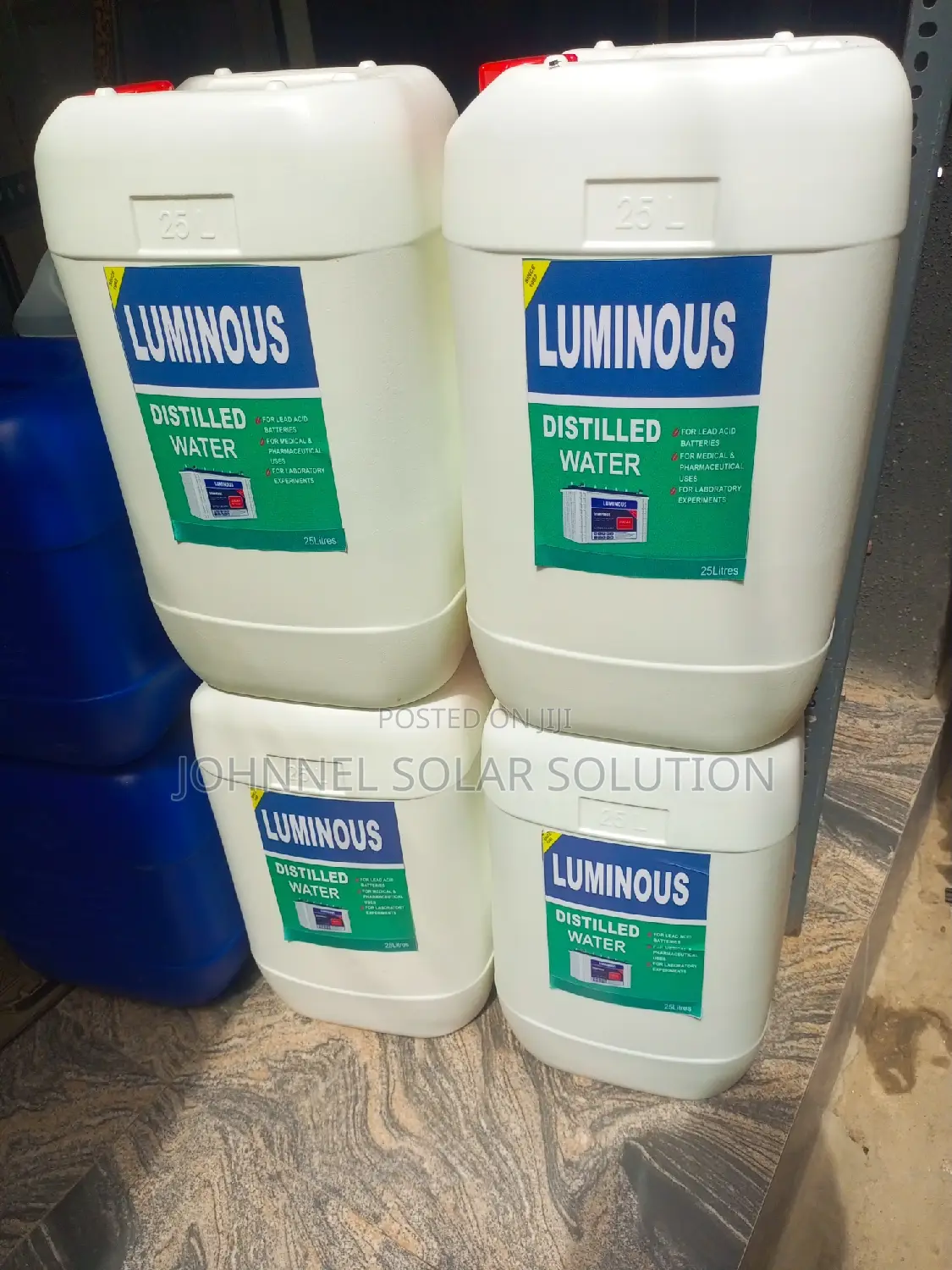 25litre Distilled Water