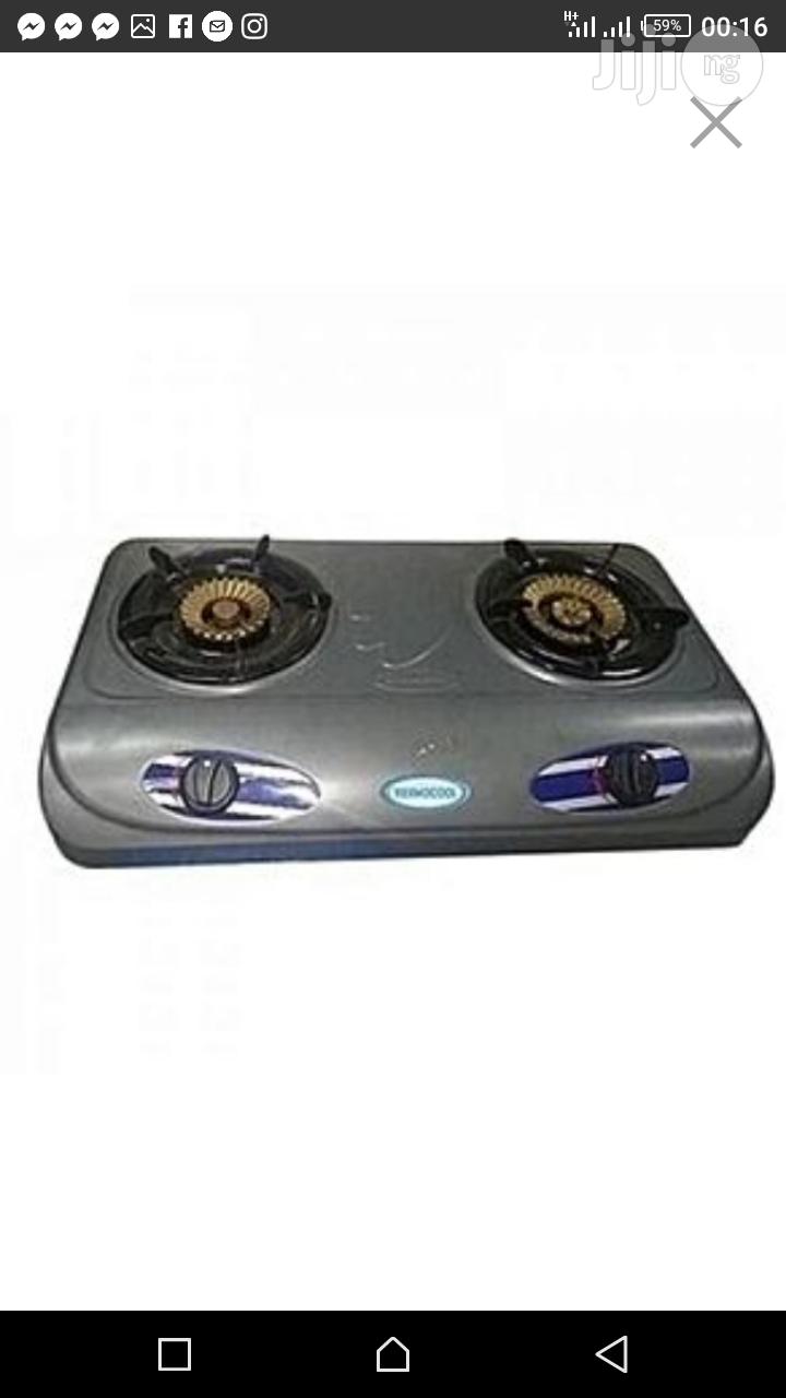 Thermocool Double Burner Gas Cooker TEFLON