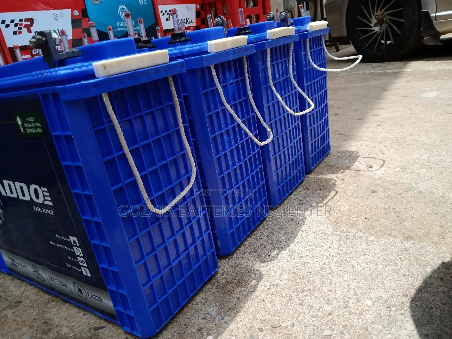 Fairly Used Addo Tubular Inverter Battery 220ah