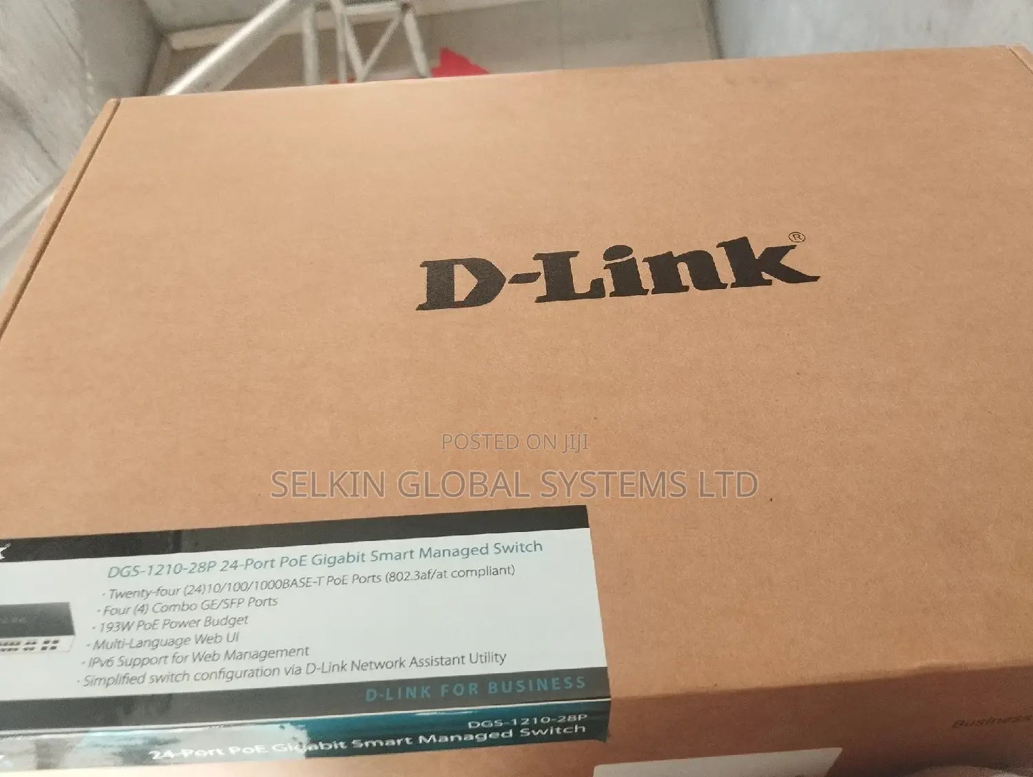 DGS-1210-28P D Link 24 Port Poe Gigabit Smart Managed Switch