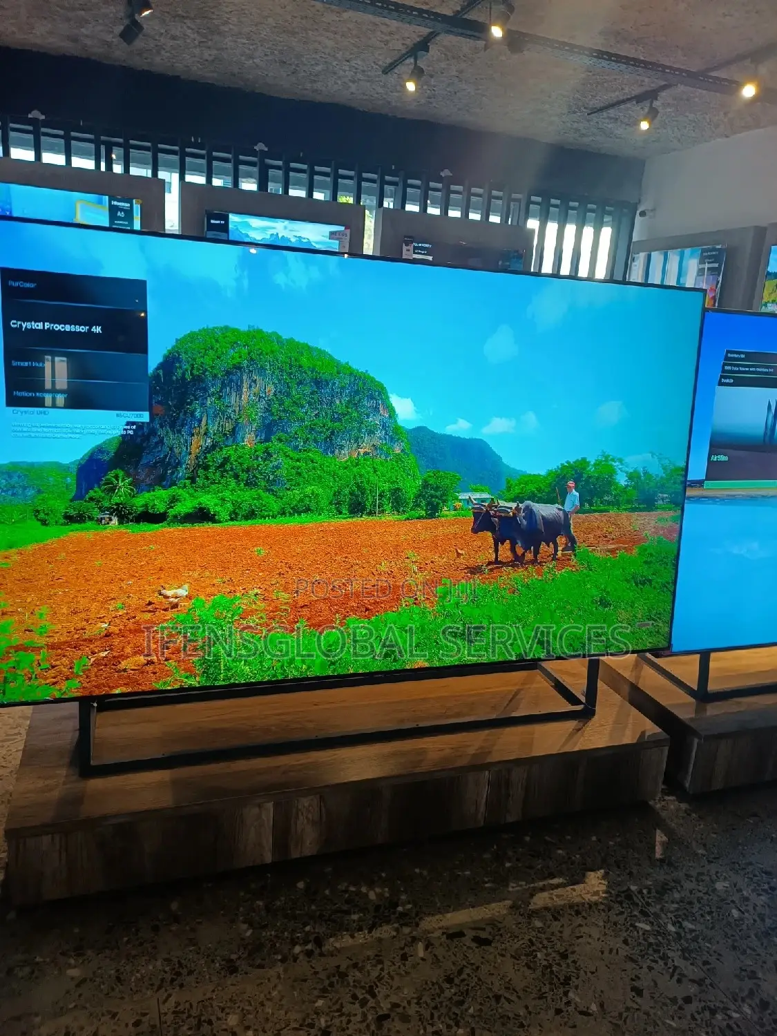 85" Samsung Crystal Television