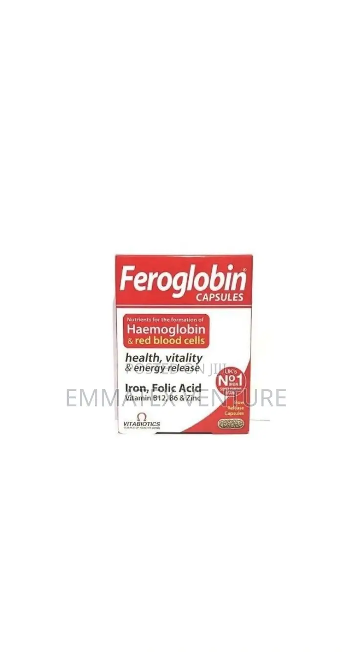 Vitabiotics Feroglobin Blood Builder X 30 Capsules