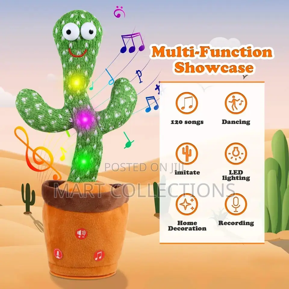 Dancing Cactus Baby Toy Dancing Talking Cactus Toys
