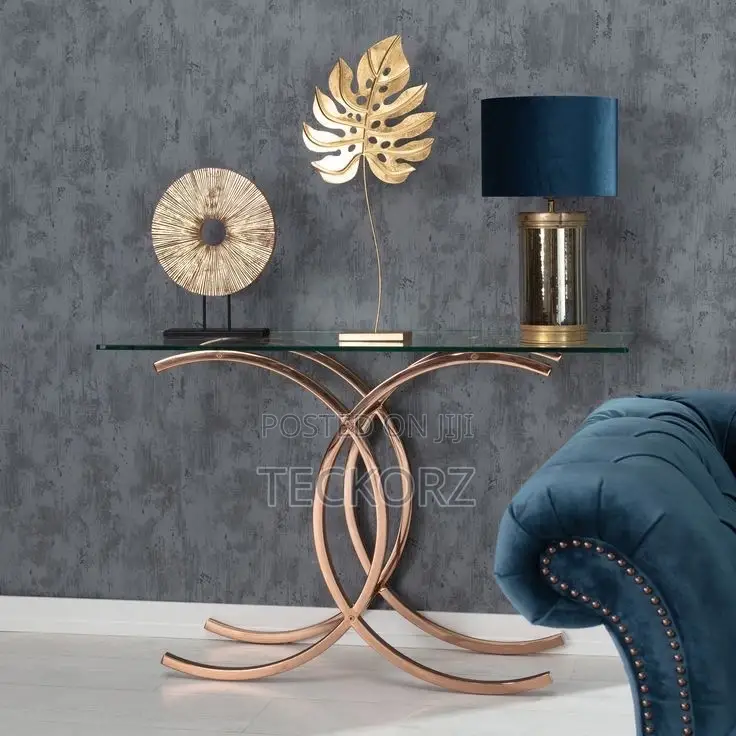 Console Table With Glass Top