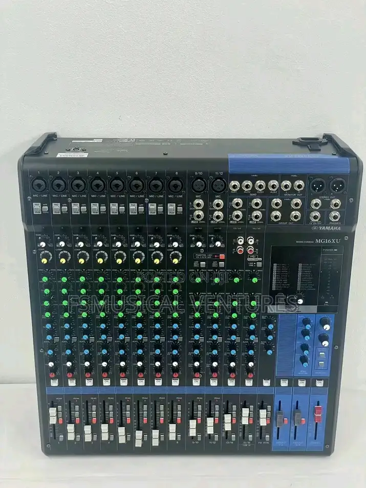Yamaha MG16XU 16 Channel Mixer With USB and Effect