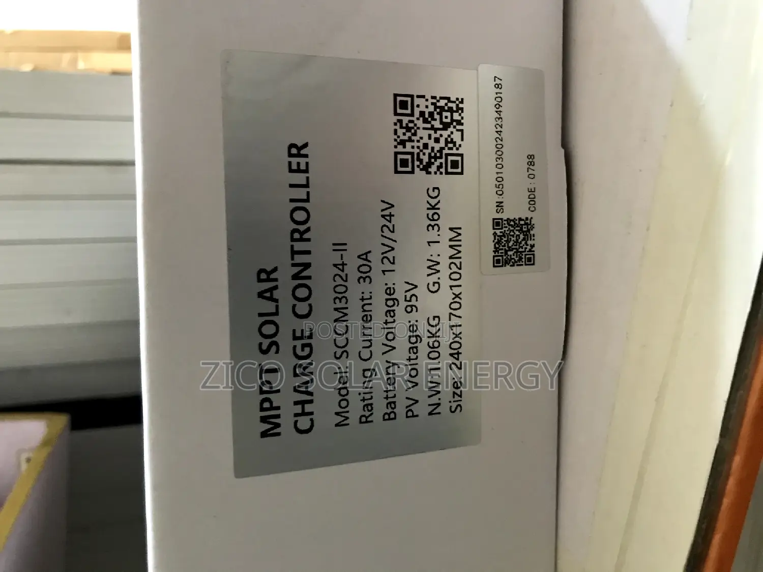 30A Felicity Solar Charge Controller MPPT