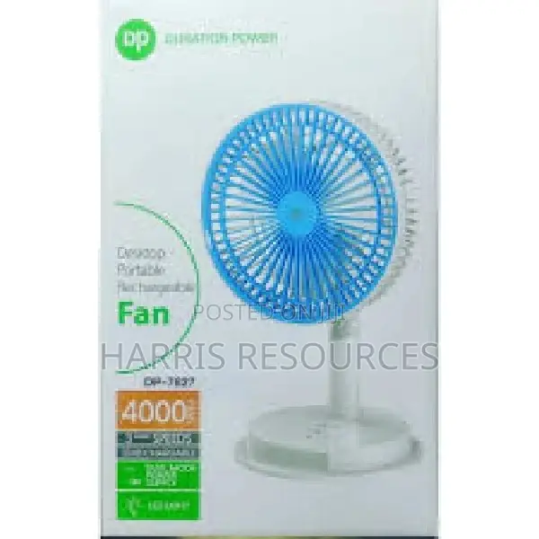 DP Rechargeable Fan 7626