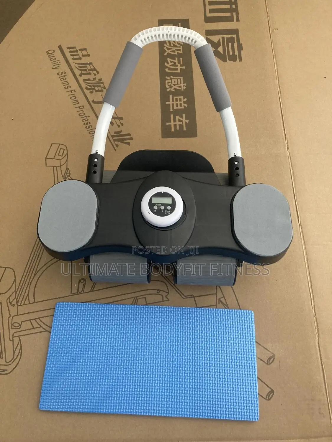 Brand New 4wheel Abdominal Roller Wheel Rebound Wheel