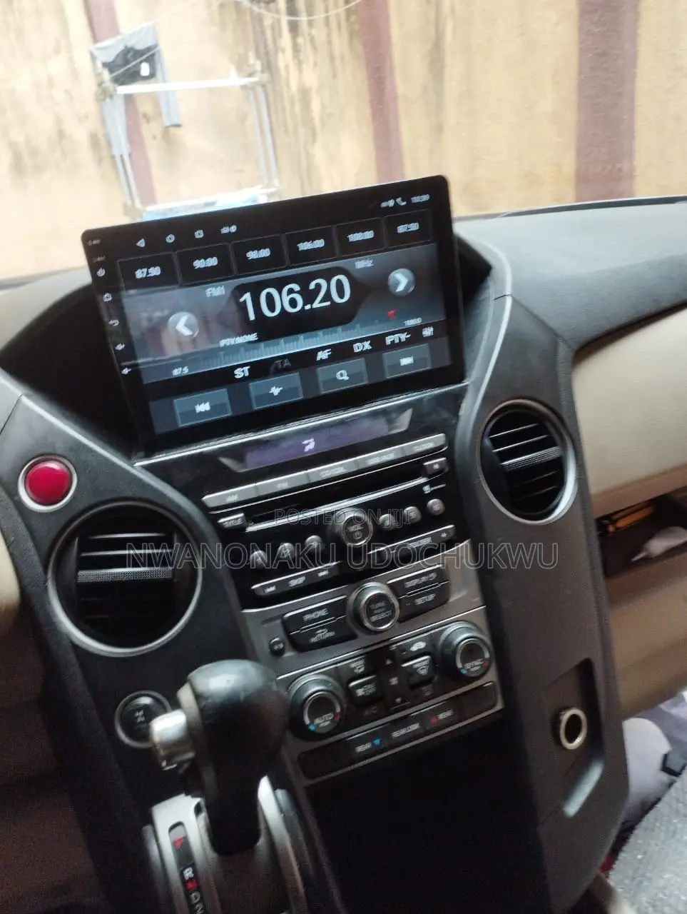 Honda Pilot 2010 Android Screen