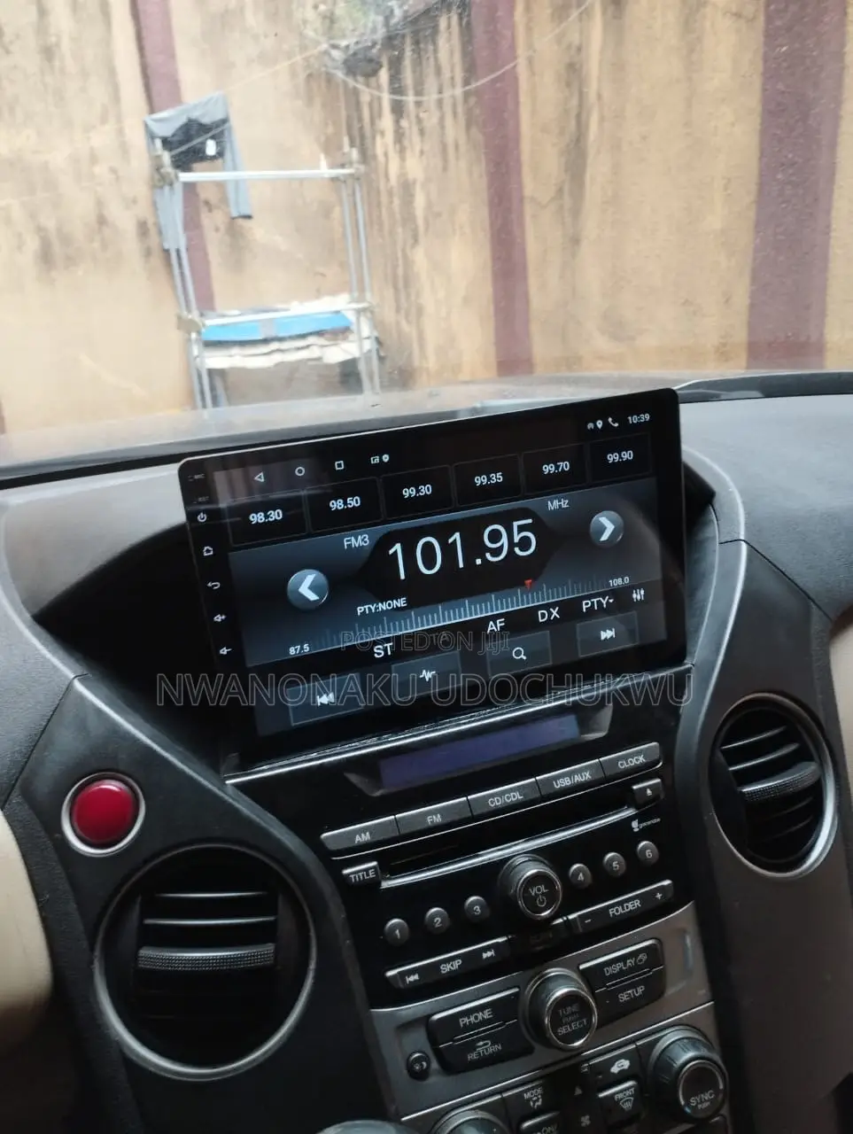 Honda Pilot 2010 Android Screen