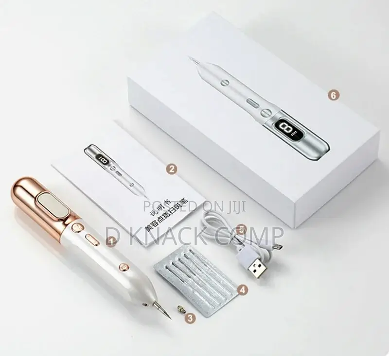 Rechargeable Plasma Laser for Removing Moles, Blackheads