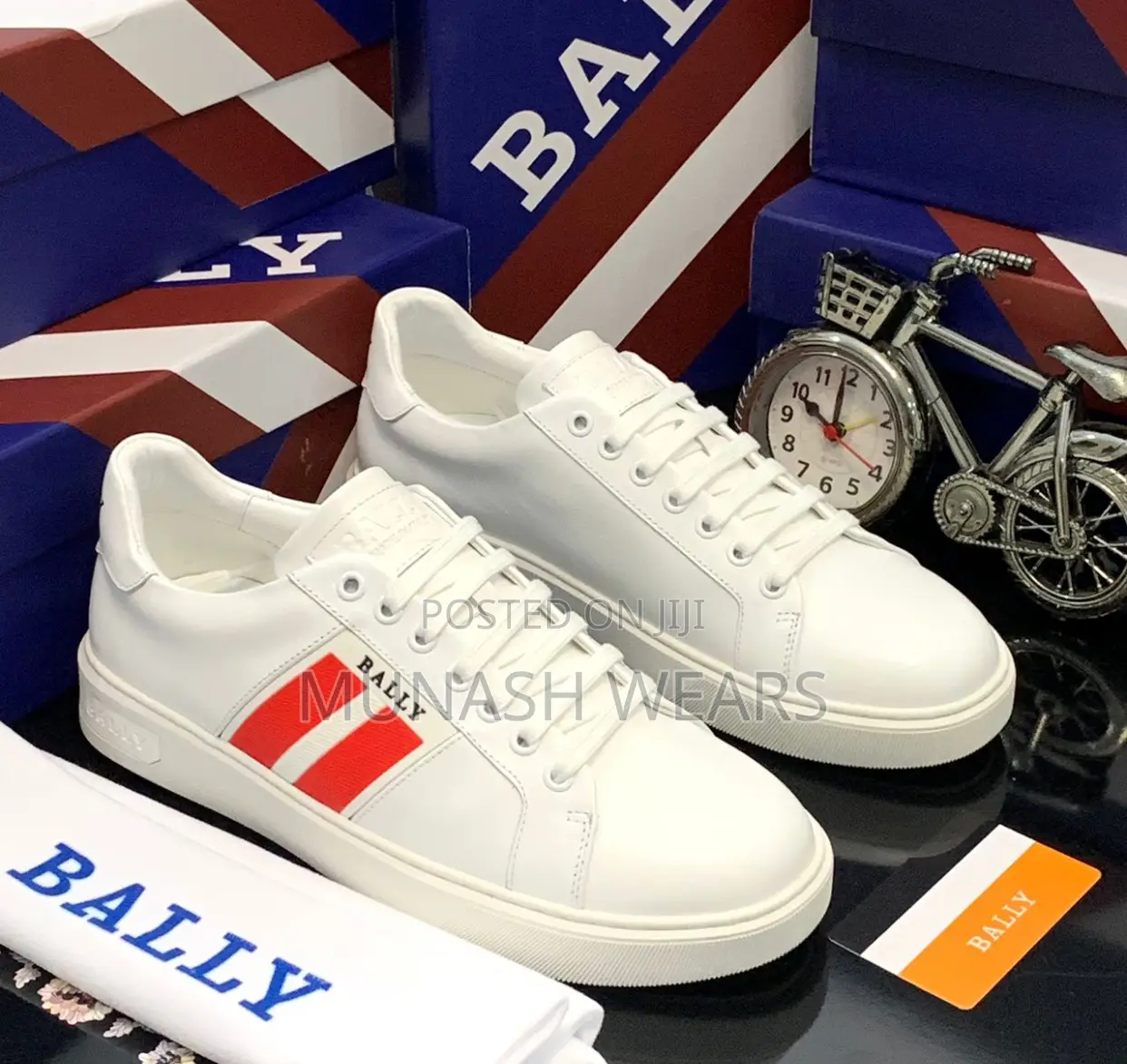 Original Leather Bally Sneakers