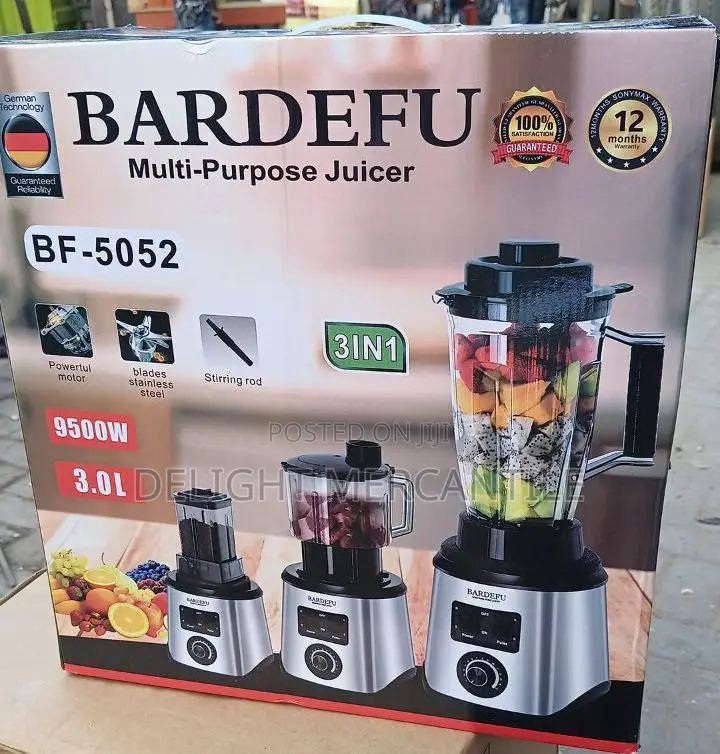 Bardefu Blender Grinder 9500 Watts