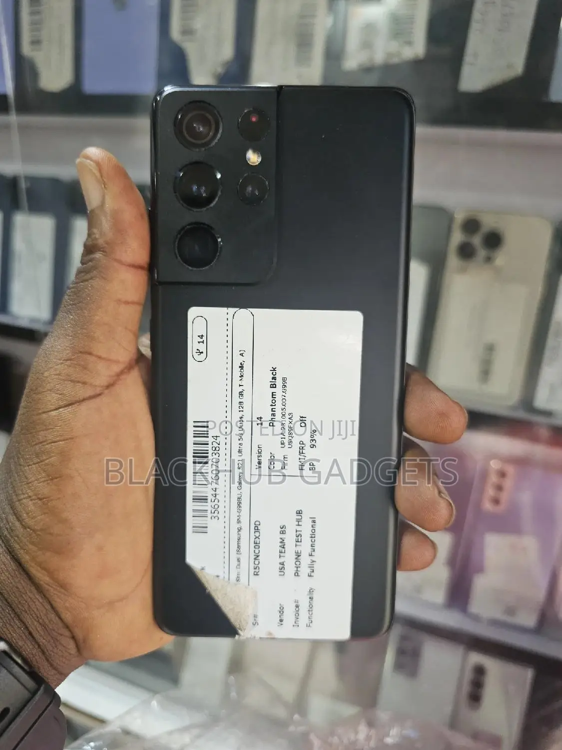 Samsung Galaxy S21 Ultra 5G 256 GB Black