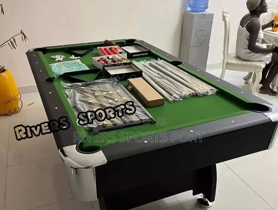 8ft Supermax Snooker Table With Full Accessories