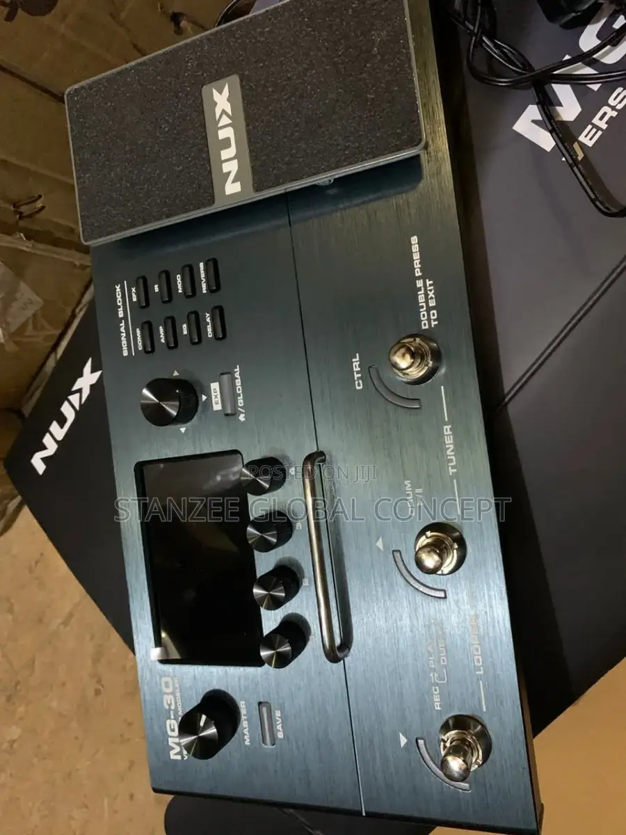 Nux Mg-30 Multi-Effects Pedal Guitar/Bass