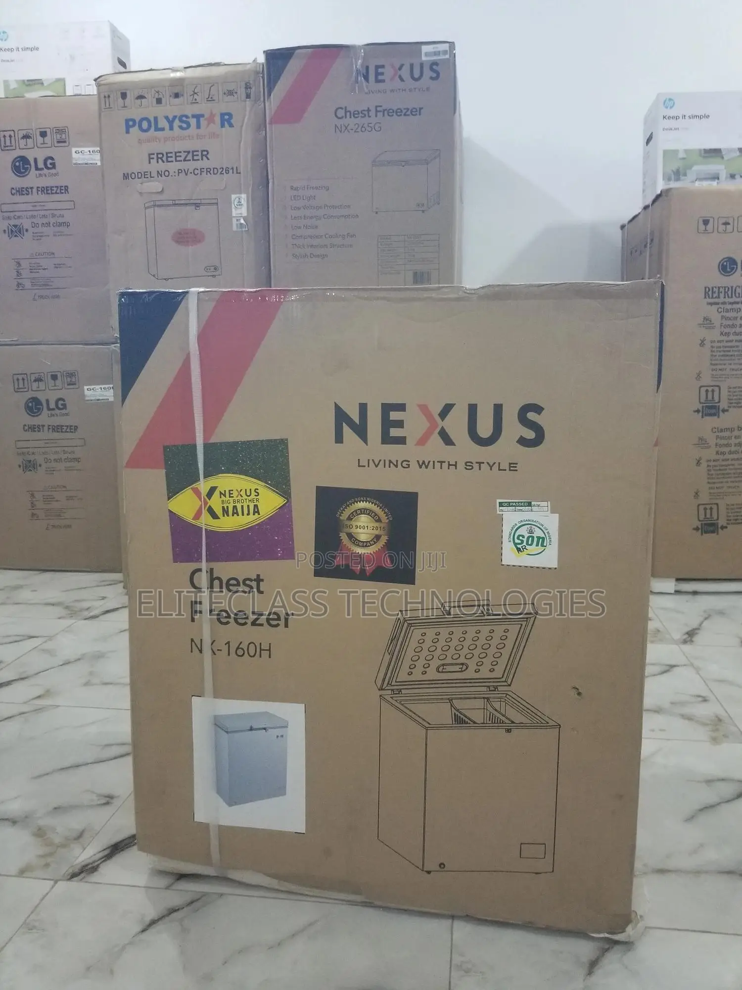 Nexus Chest Freezer NX-160 150litres