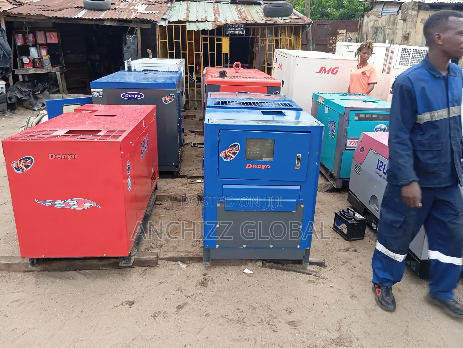 Denyo Japan 25kva Soundproof With Standard Alternator
