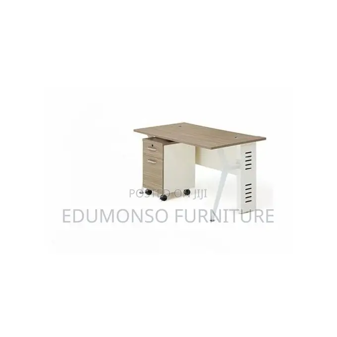 A Set of Office Table With Office Executive Chair