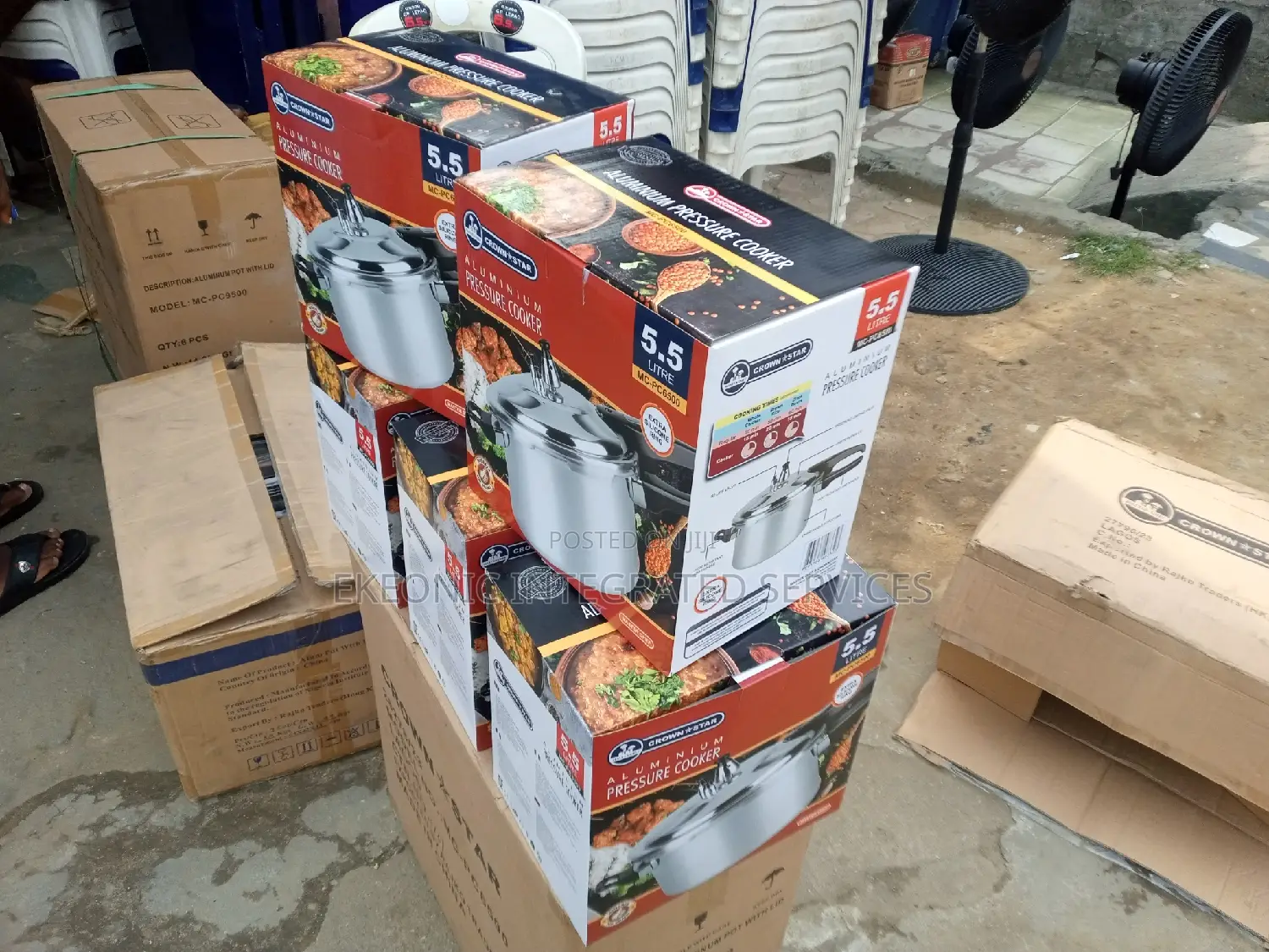 Aluminum Pressure Cooker 5.5 Litre