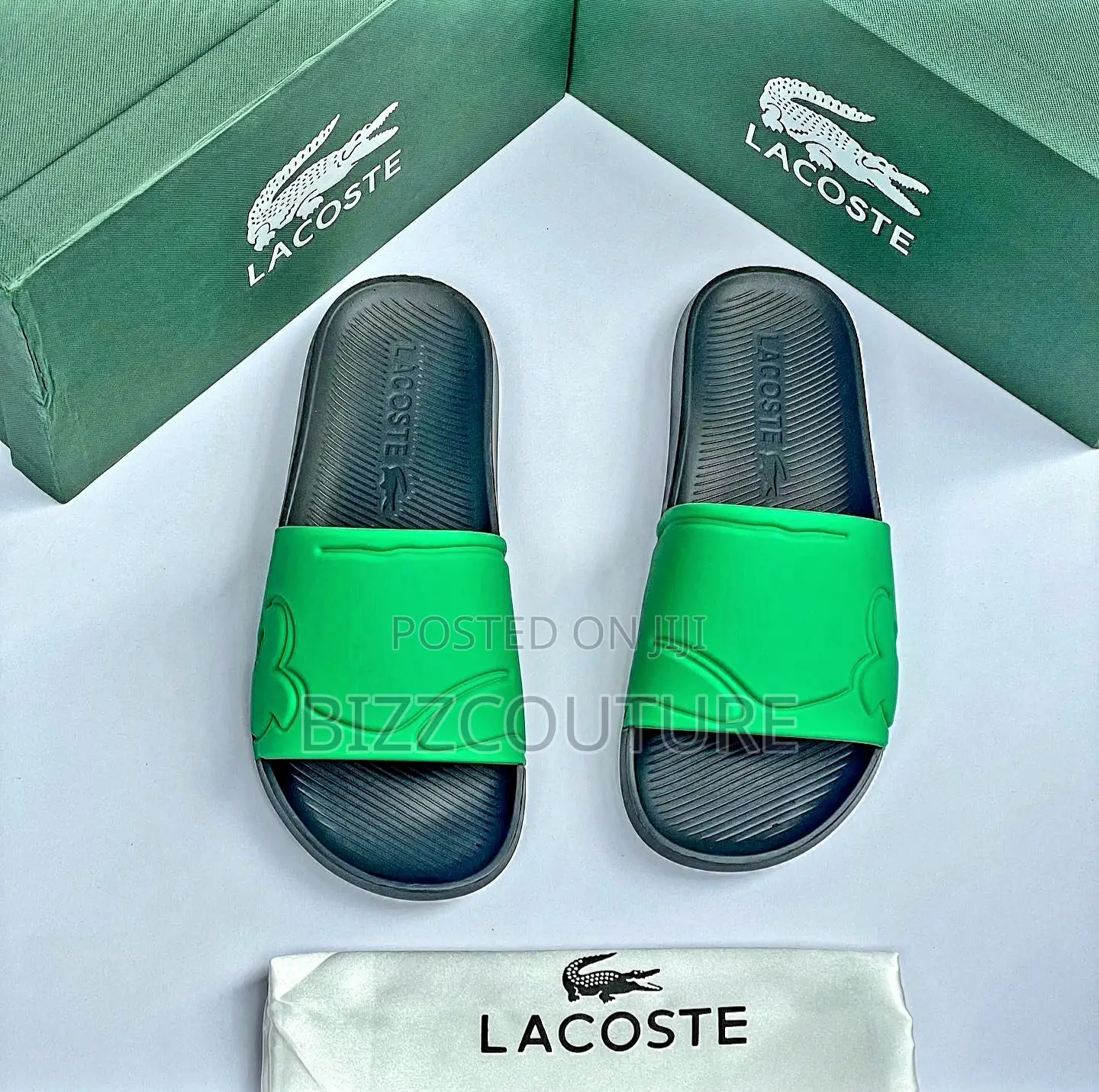 Original LACOSTE Slides Available in Store