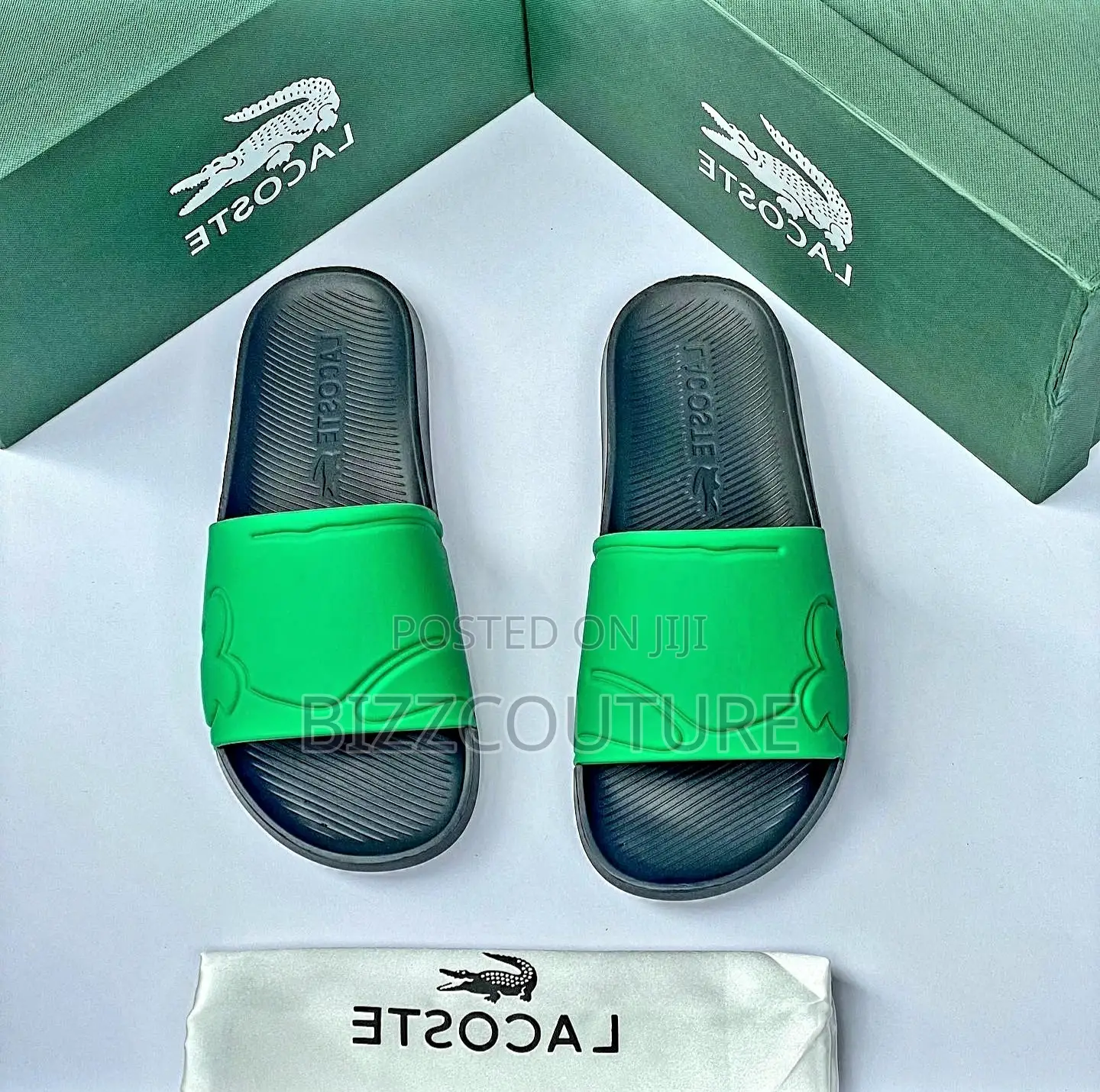 Original LACOSTE Slides Available in Store