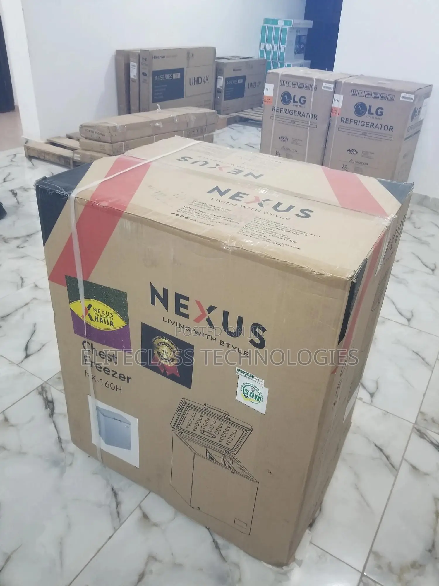 NX-160H Nexus Chest Freezer - High Quality.