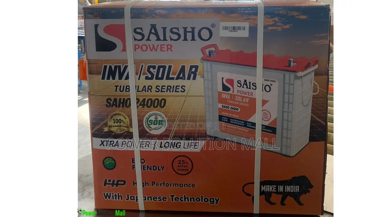 220ah Saisho Tubular Inverter Battery