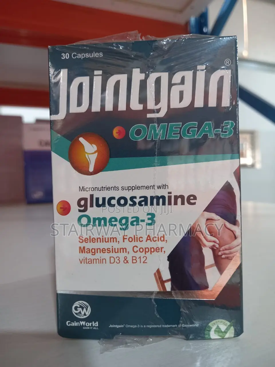 Jointgain With Omega 3 and Glucosamine Caps