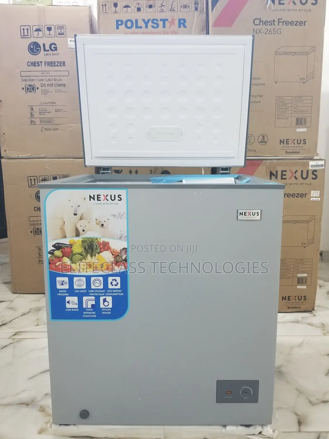 Fast Selling NX-160H Nexus Chest Freezer 150L.