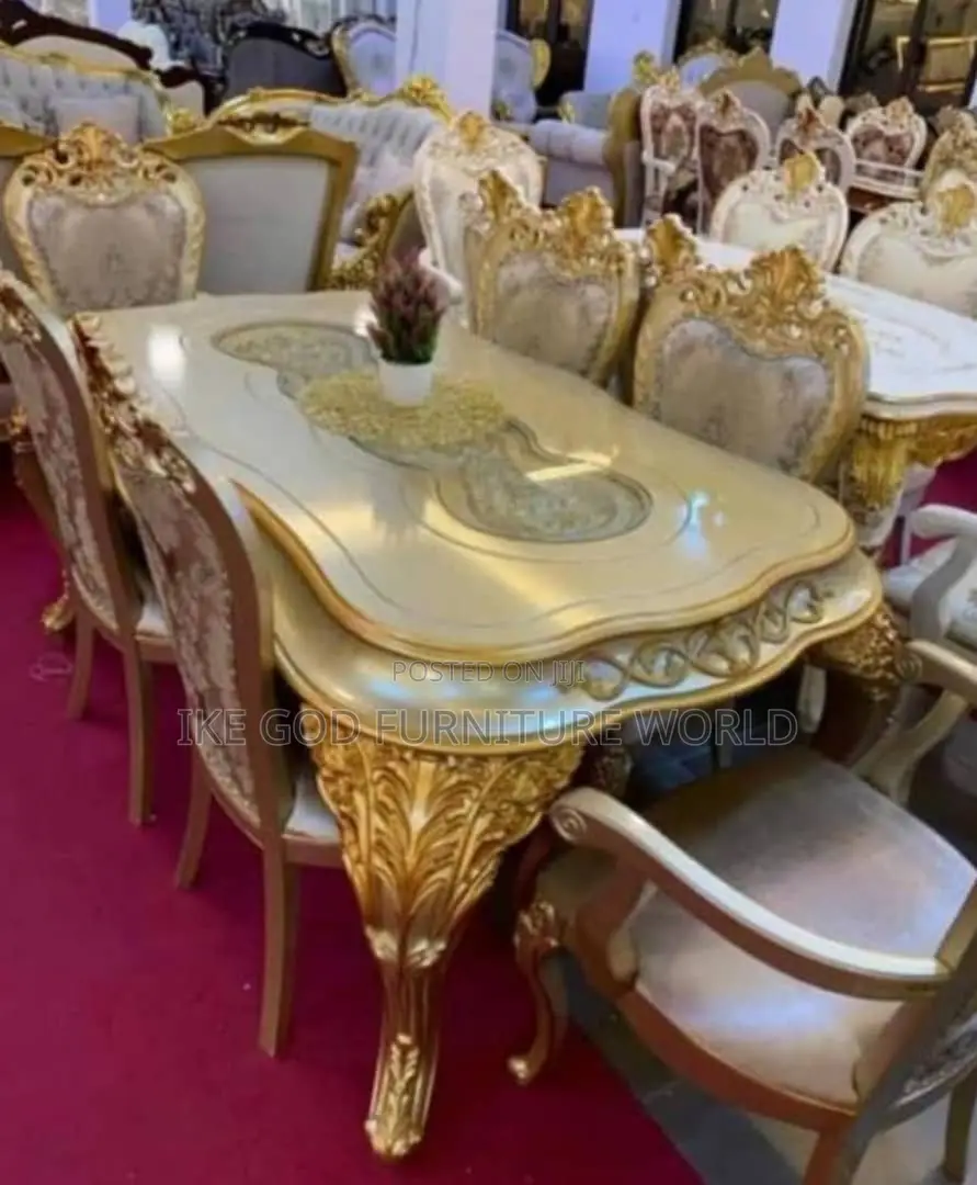 6seater Imported Turkish Royal Family Dining Table