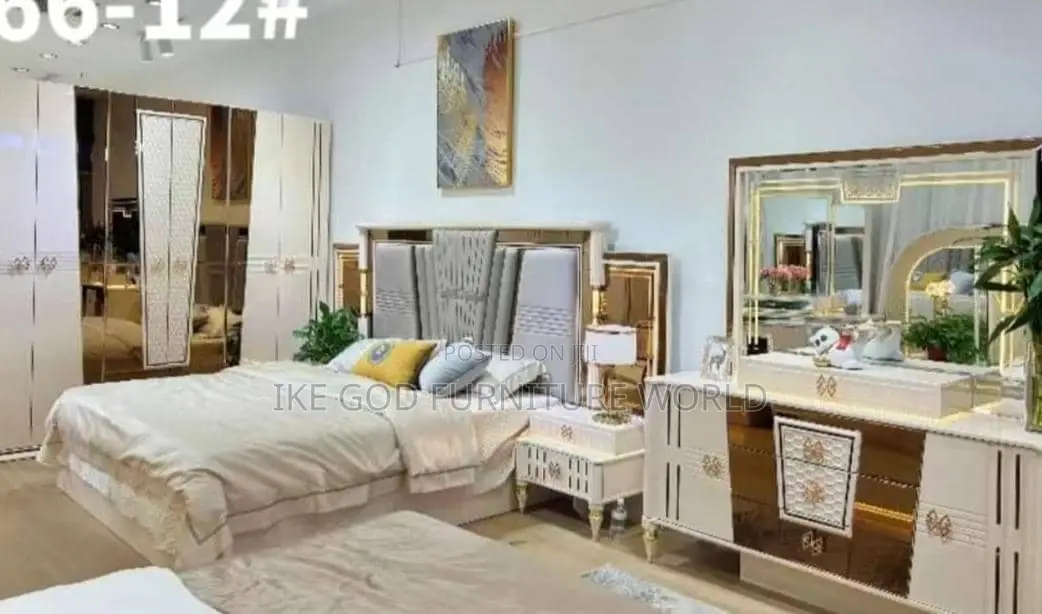 6by7 Imported Turkish Family Bed With Dressing Mirror