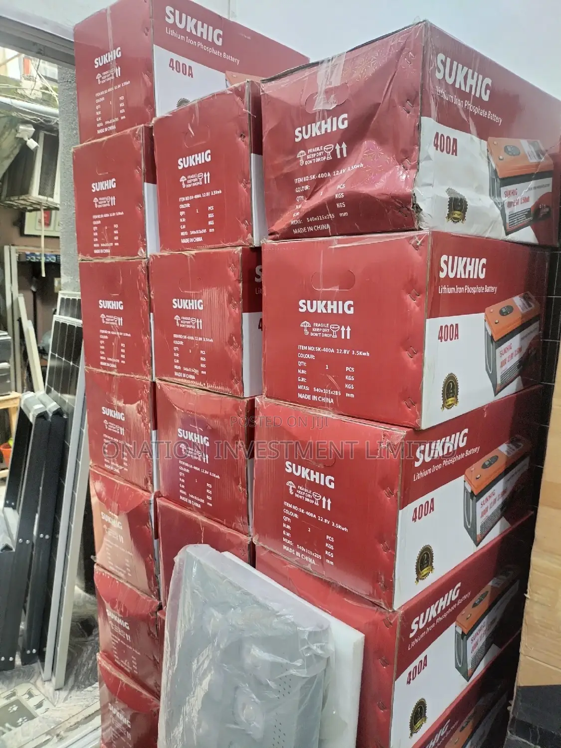 400ah 12.8v (3.5kwh) SUKHIG Lithium Battery