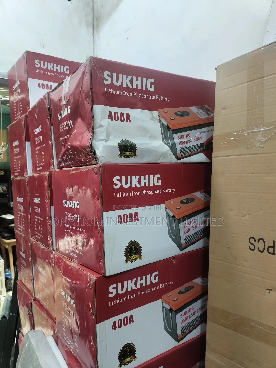 400ah 12.8v (3.5kwh) SUKHIG Lithium Battery