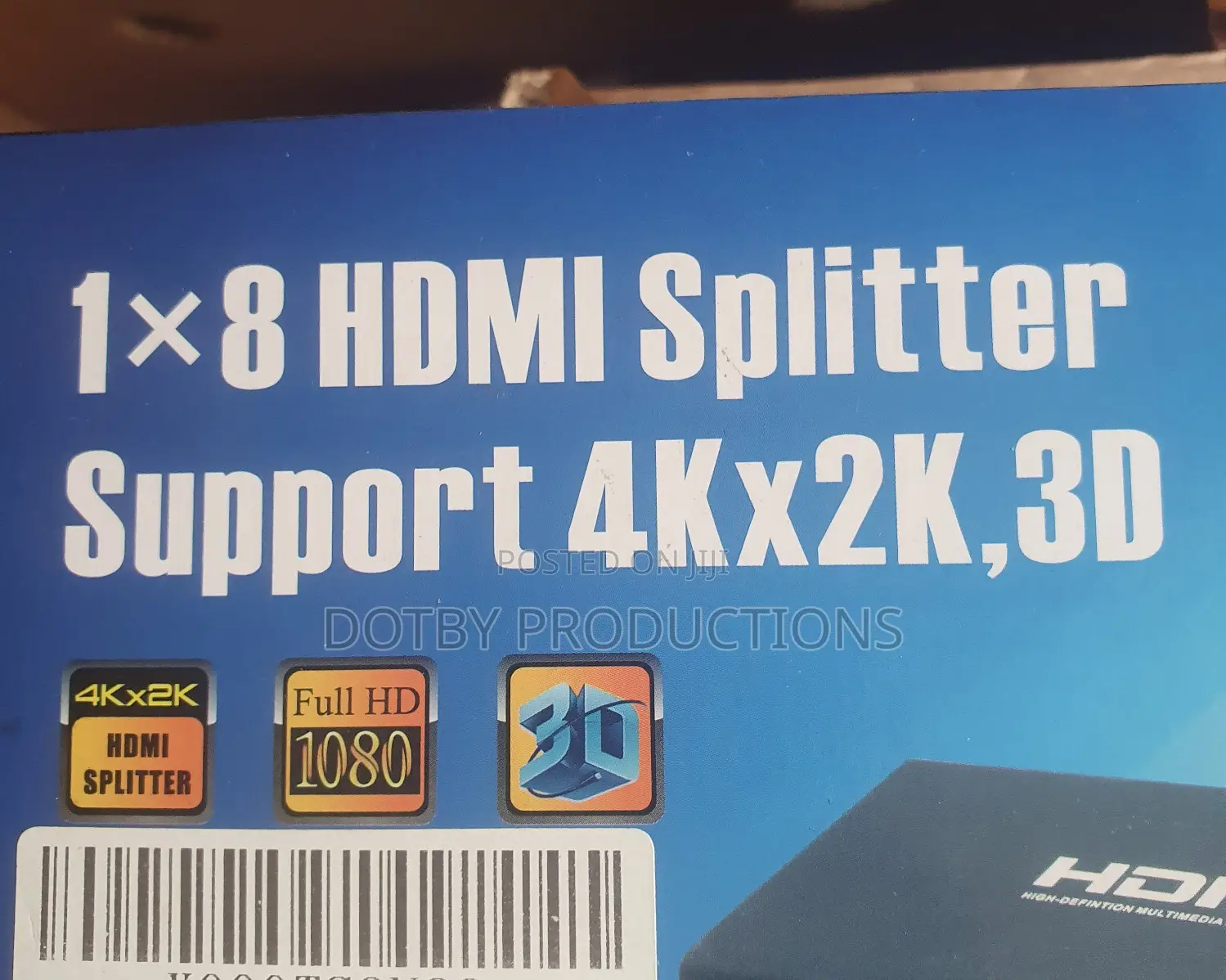 1X8 HDMI Splitter X 