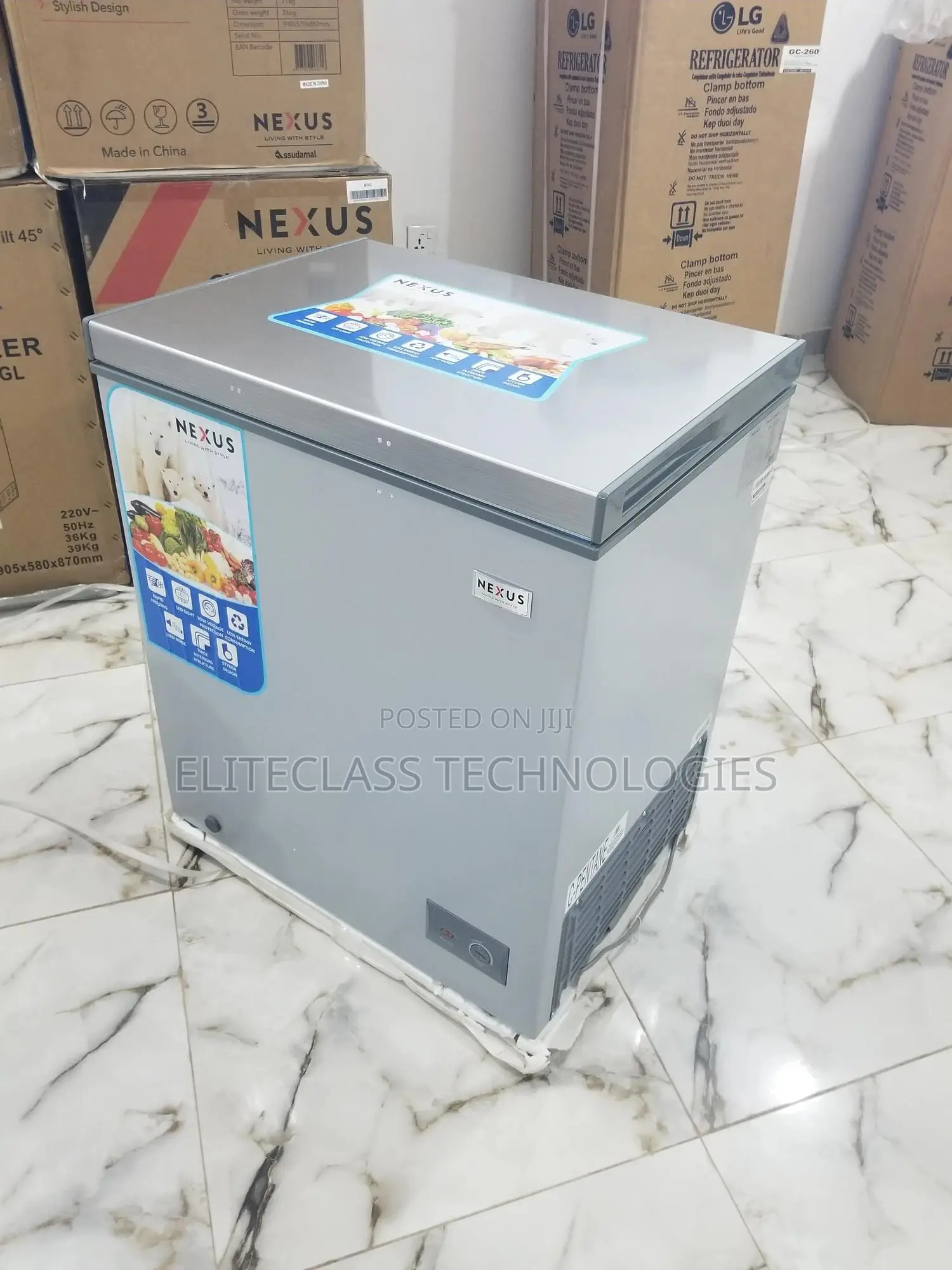 Admirable NX-160H Nexus Chest Freezer 150L.