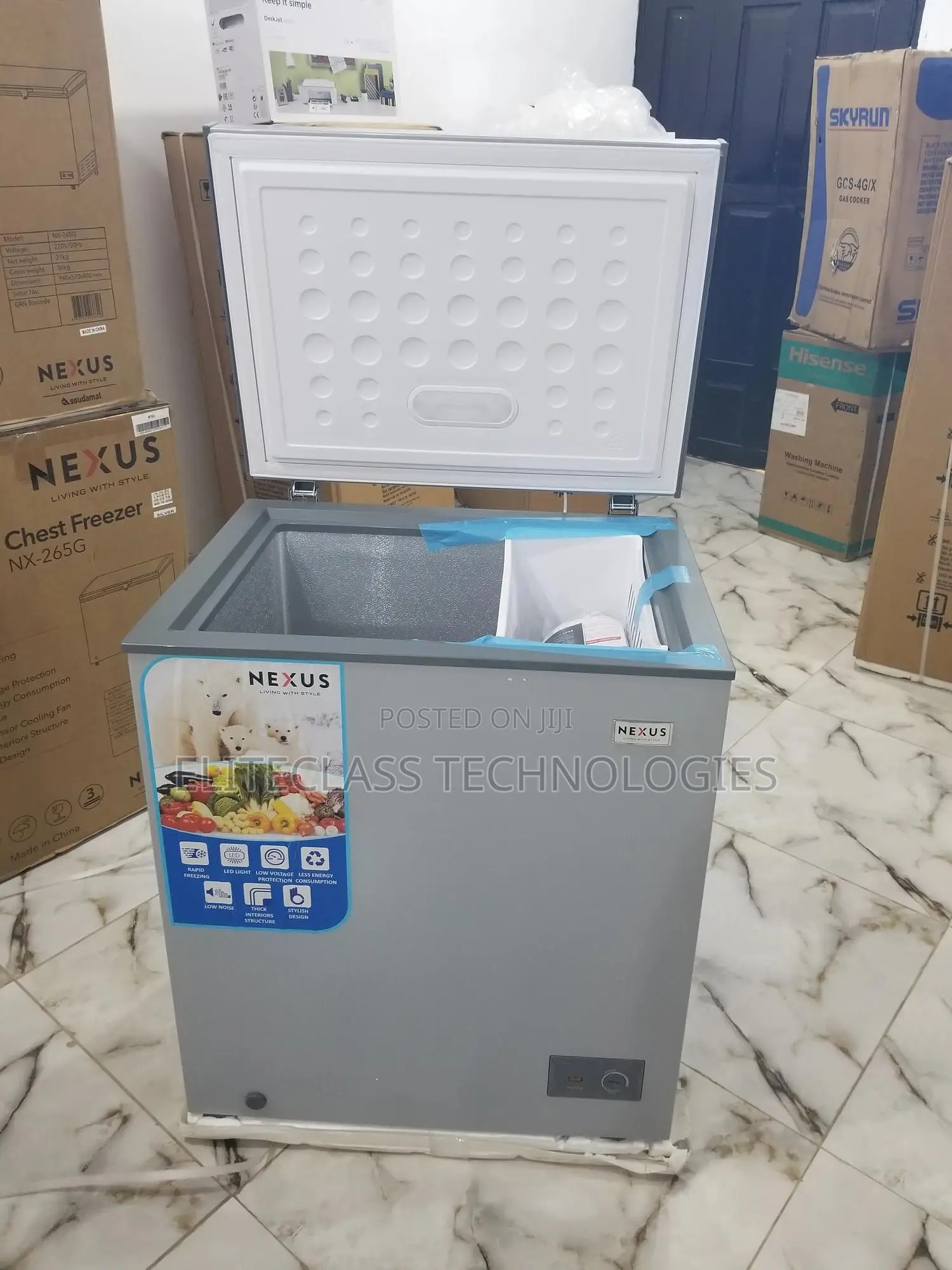 Unique Nexus Chest Freezer NX-160H.