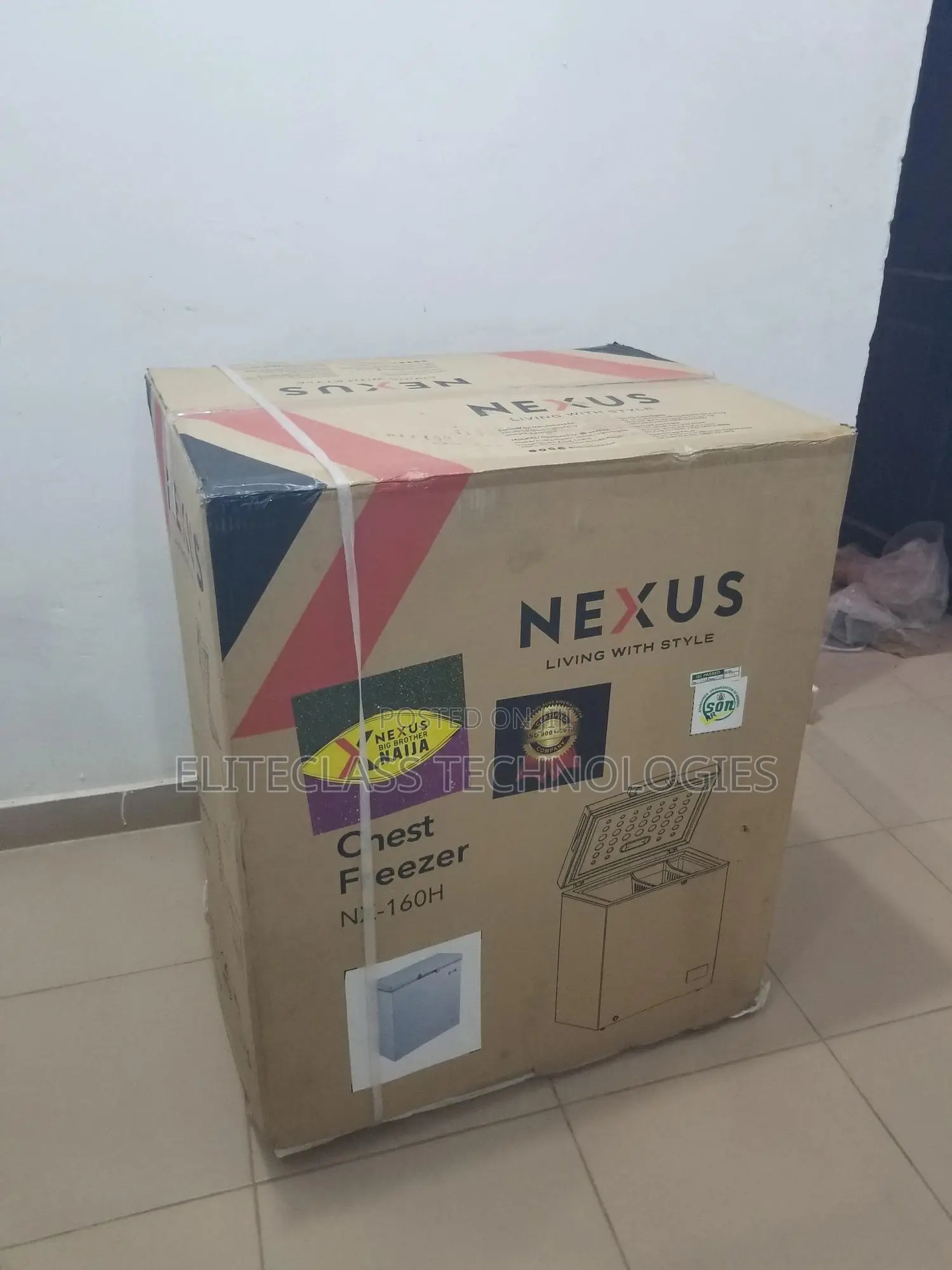 Unique Nexus Chest Freezer NX-160H.