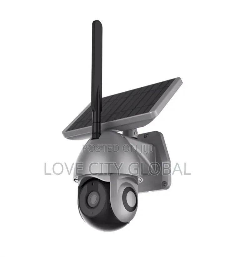 Solar PTZ 355°Camera Wifi 4mp Battery PIR Motiondetection