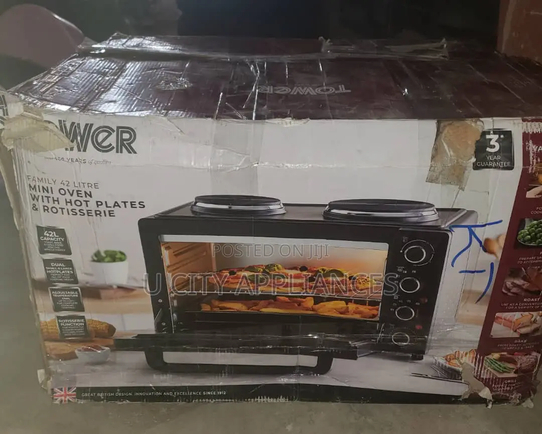 Quality Tower Mini Oven With Hot Plate Rotisseries