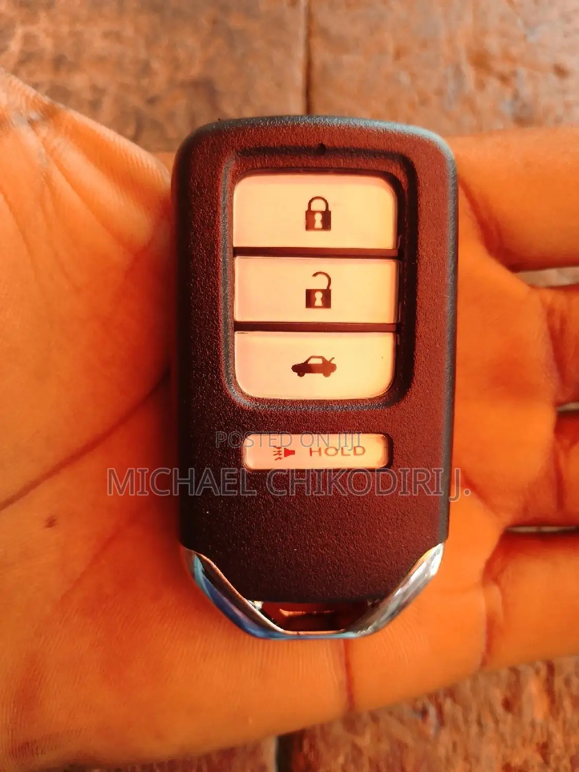 Ignition Key for Honda Accord 2016