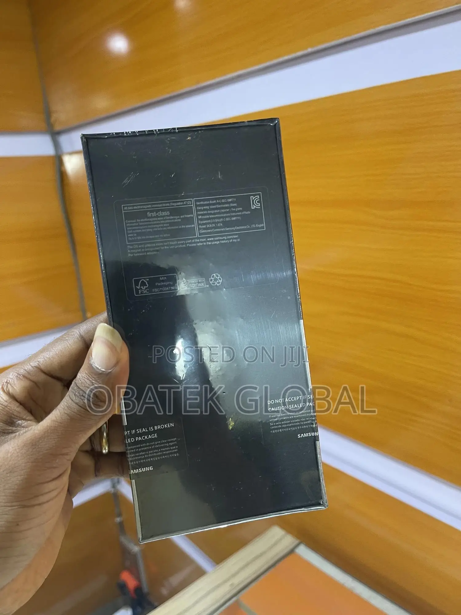 New Samsung Galaxy Z Flip 3 128 GB Black