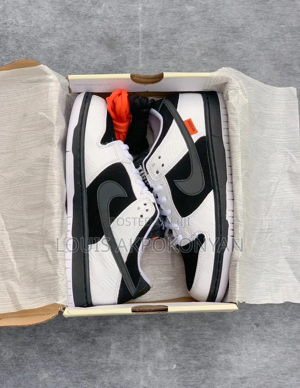 Tightboot X Nike Sb Dunk Low Black/White Sneakers