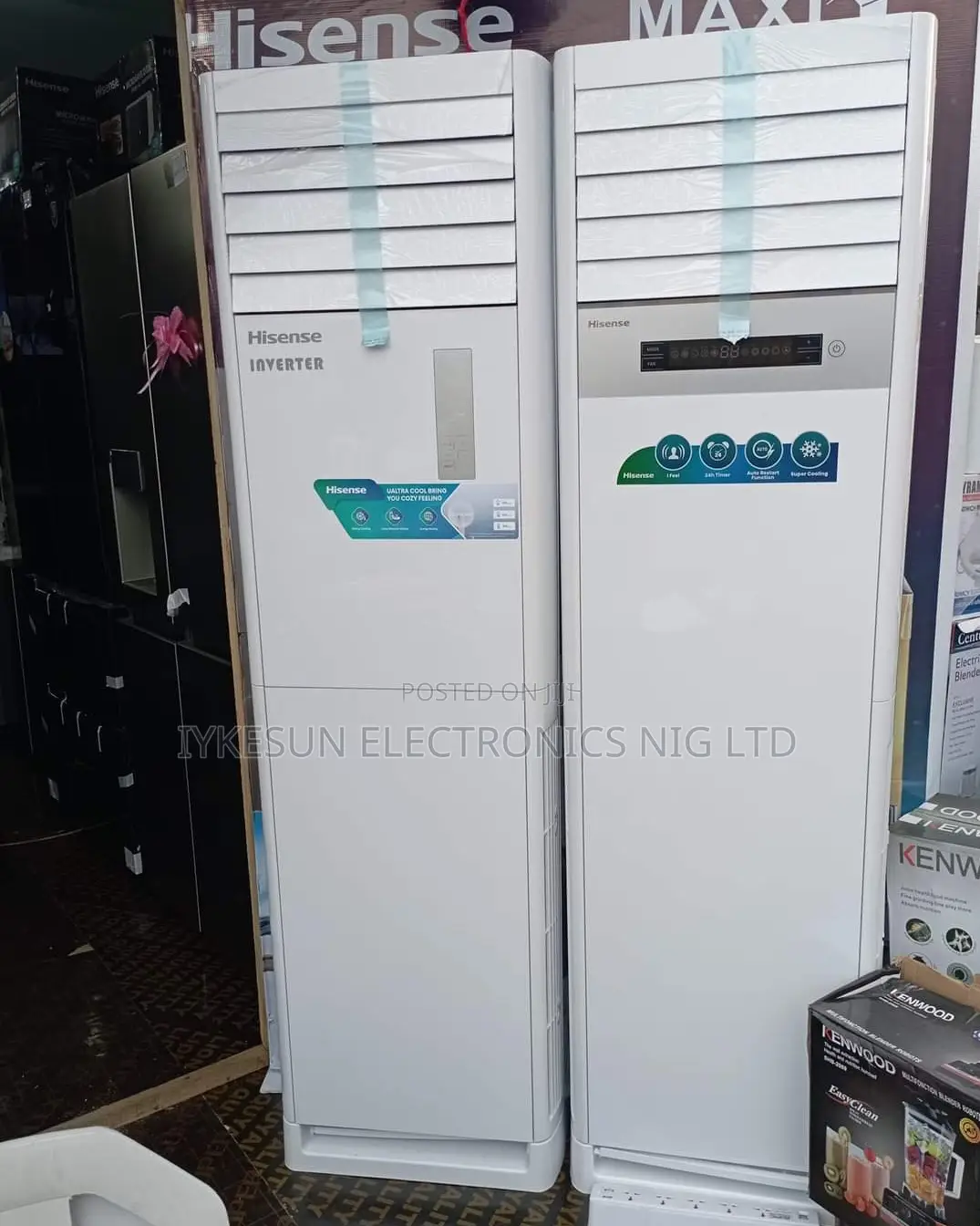 Original Hisense 2 HP Inverter Standing Unit Air Conditioner
