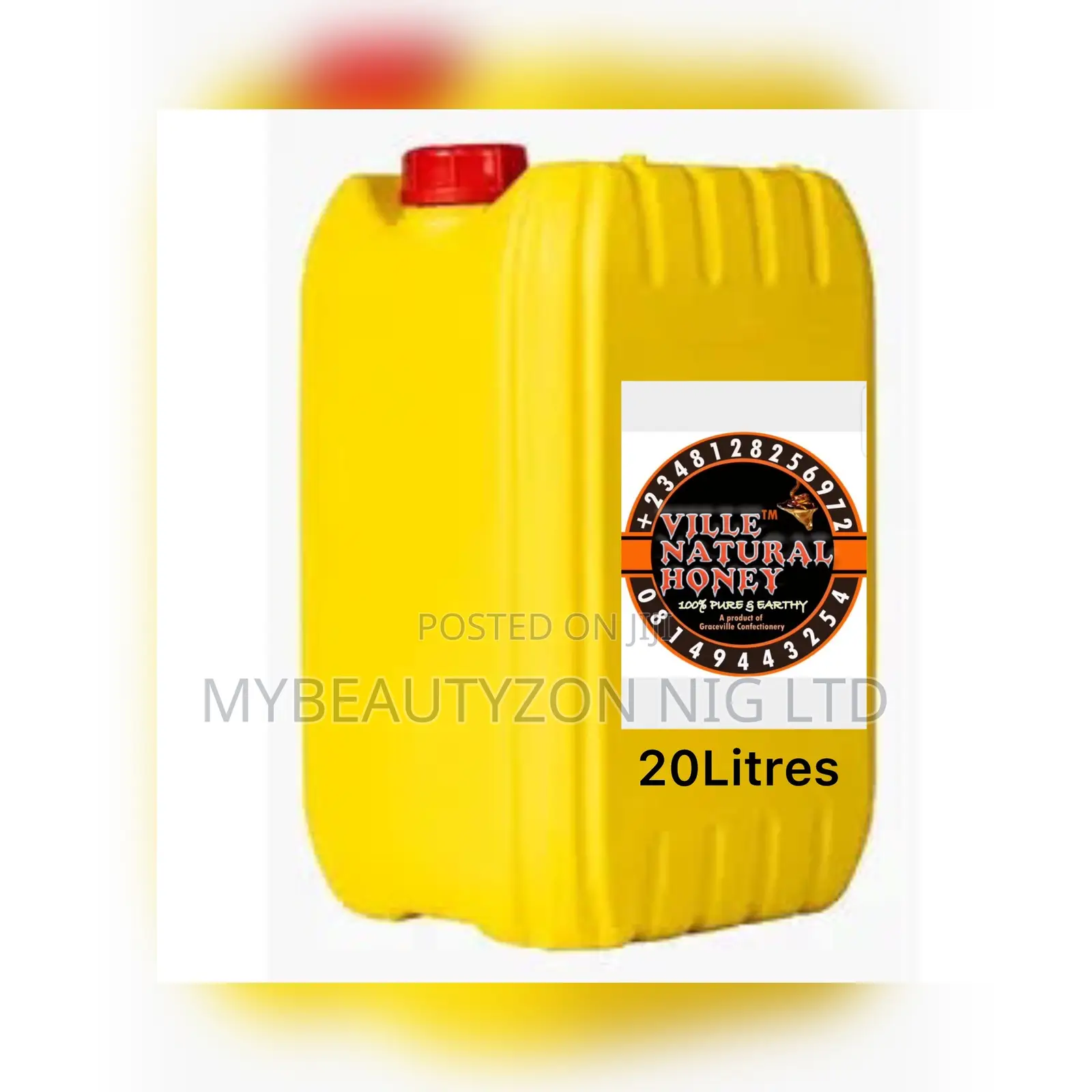 25 Liters Ville Natural Honey (Pure Earthy)
