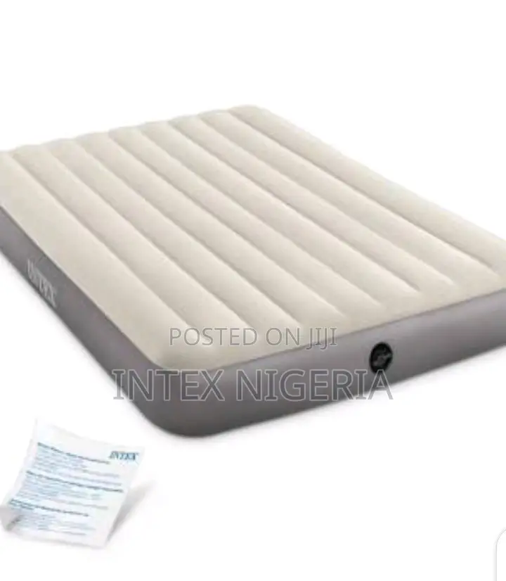 Intex Queen Size Dura-Beam Standard Air Mattress 10"