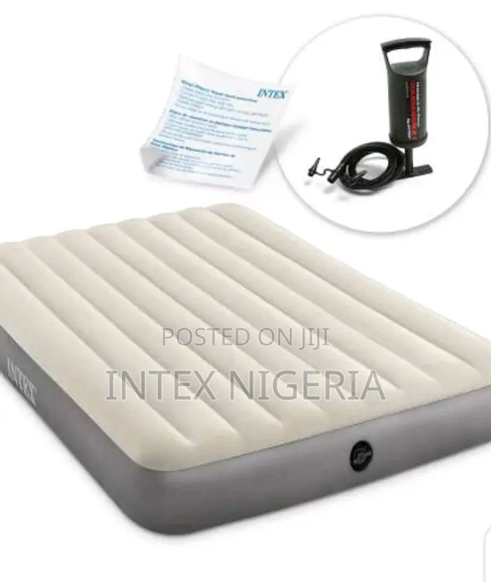 Intex Queen Size Dura-Beam Standard Air Mattress 10"